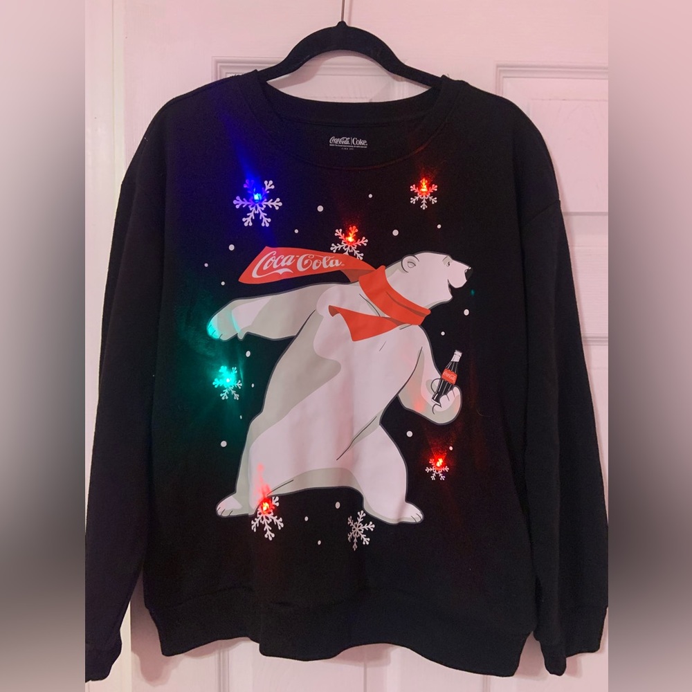 Coca-Cola bear sweatshirt